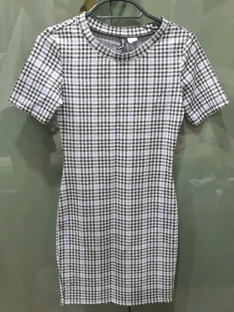 Plaid Bodycon Dress
