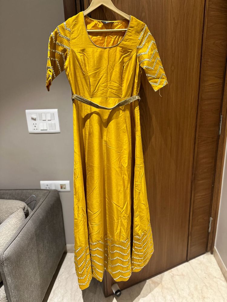 Beautiful Yellow Long Dress