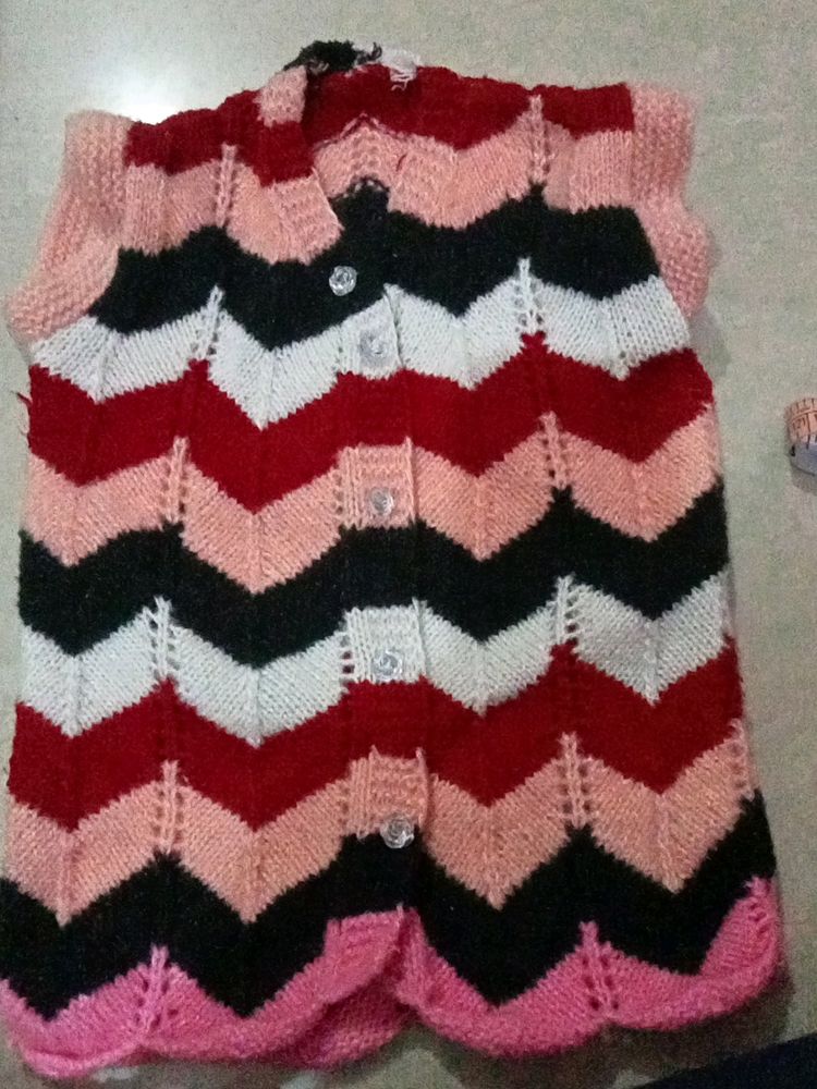Woolen Kids Sweater Hand Made