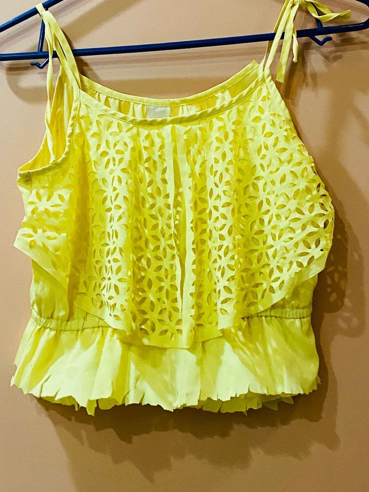 Cute Yellow Top