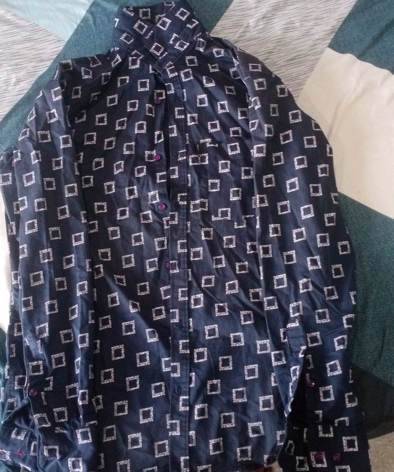Gray Line Shirt