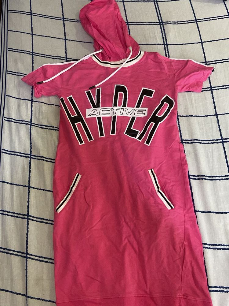 Pink Hyper Active Dress
