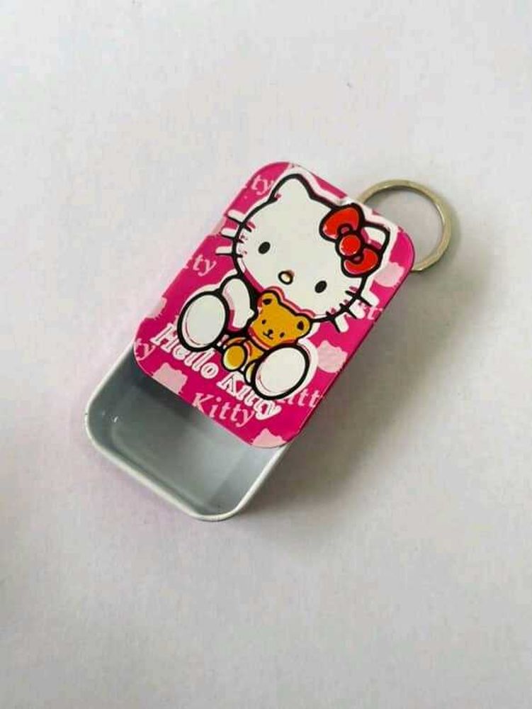 Hello Kitty Case Keychain