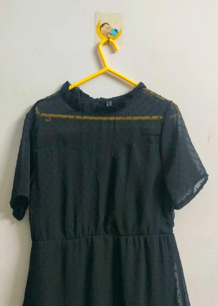 Black Mini Frock