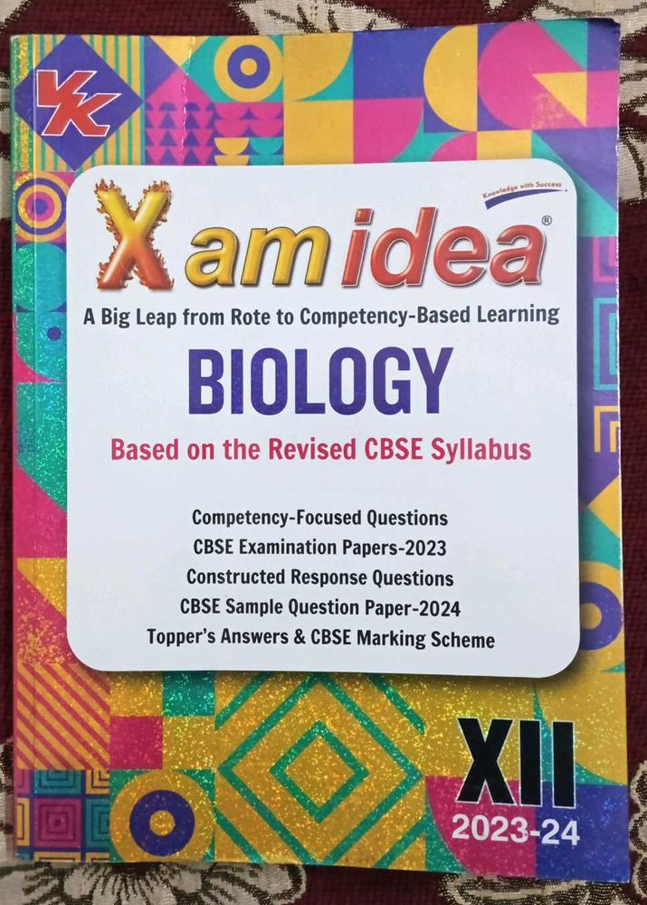 Xam Idea Biology XII