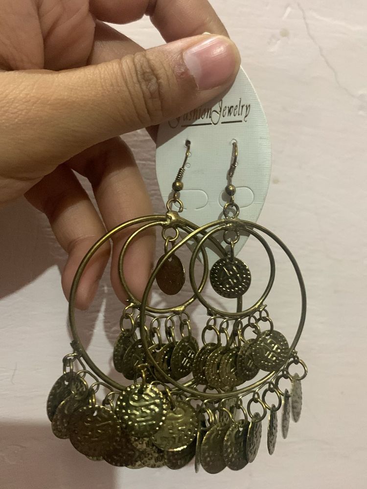 Beautiful Gold Earrings