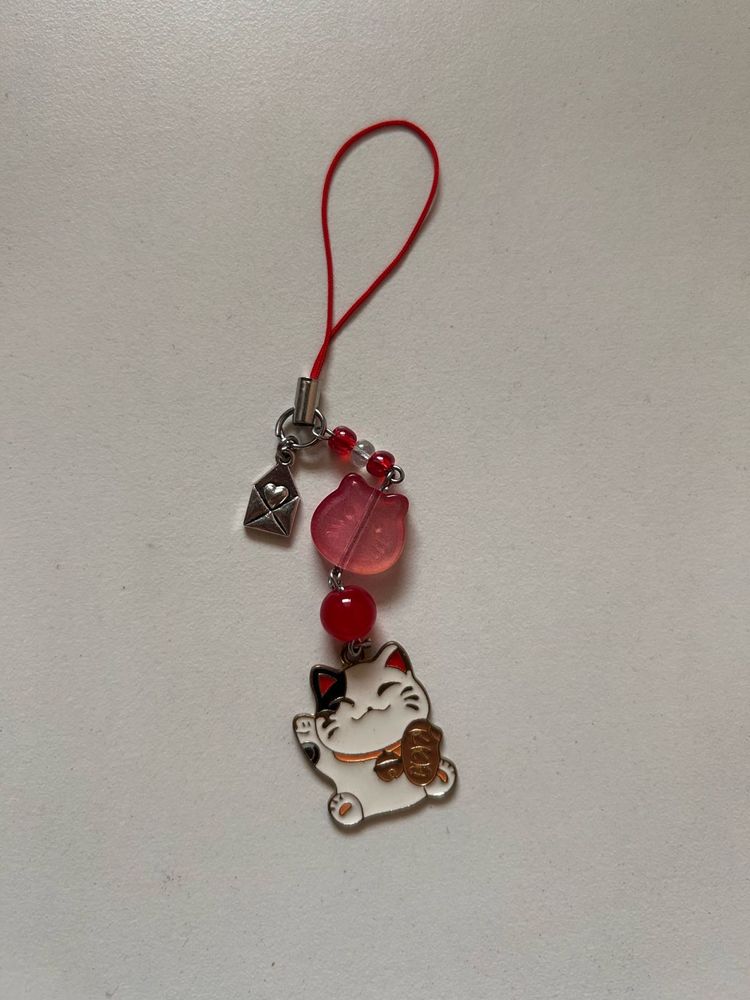 Maneki Neko Phone Cord ❤️