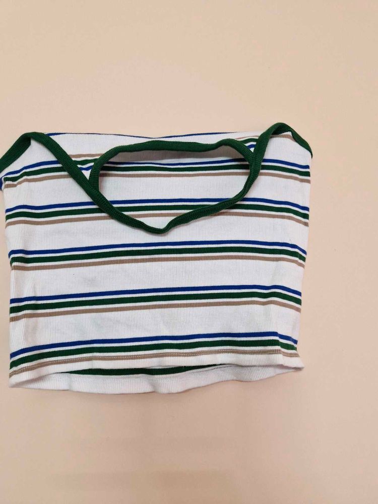 Striped Tube Top