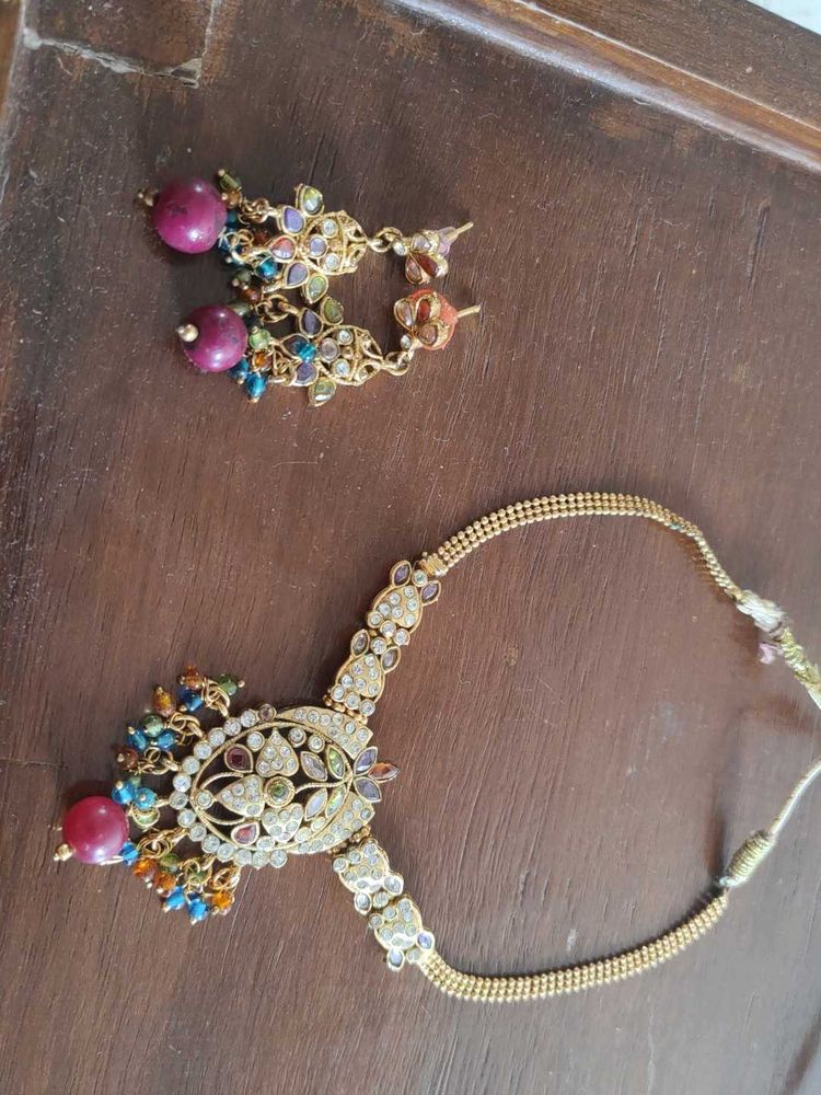 Elegant Necklace &amp; Earring Set