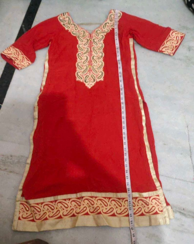 Elegant - Red Kurti