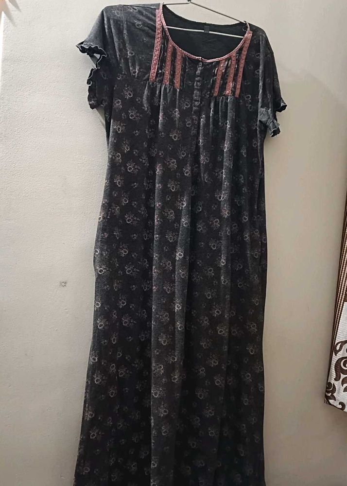 Floral Print Maxi Dress