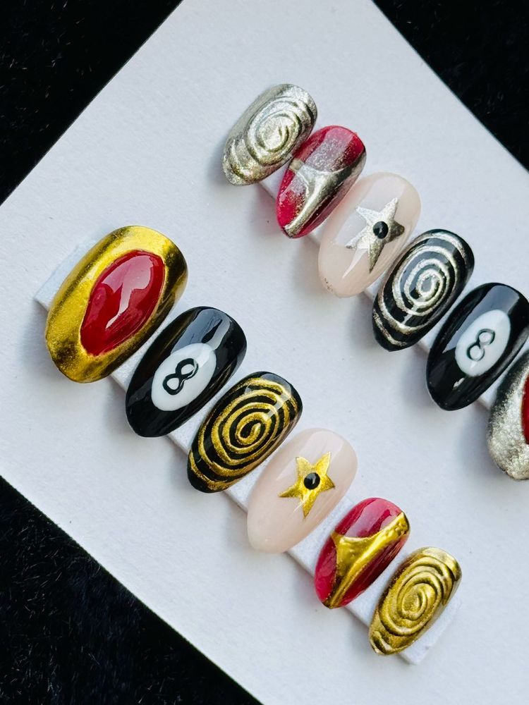 Unique Press On Nail Set