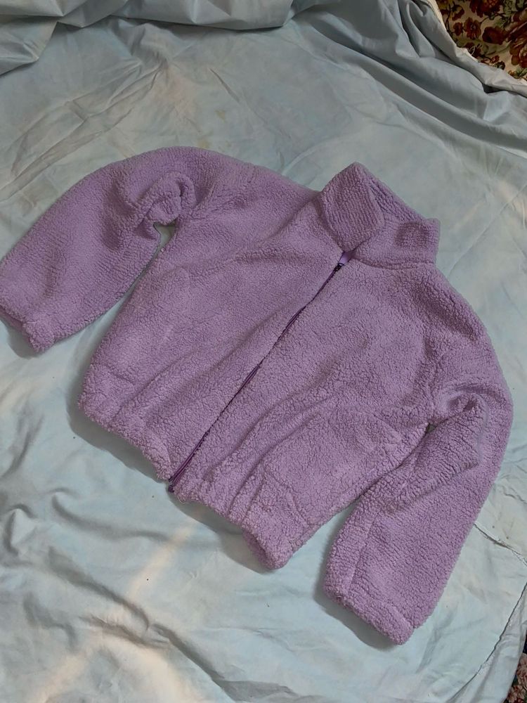 Lavender Fleece Jacket