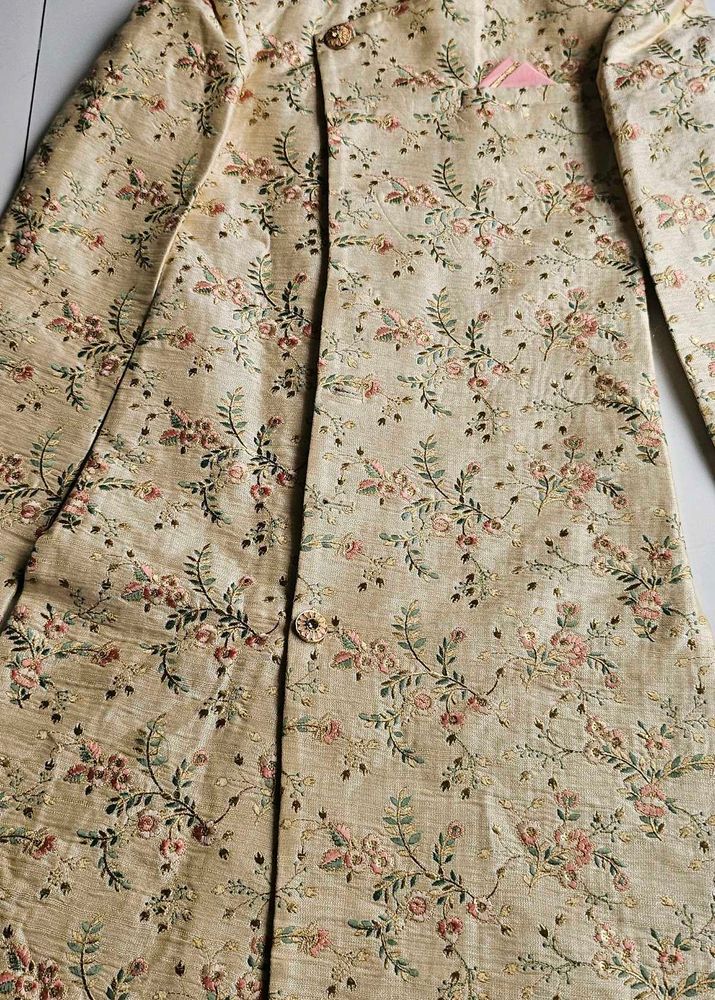 Floral Patterned Overcoat