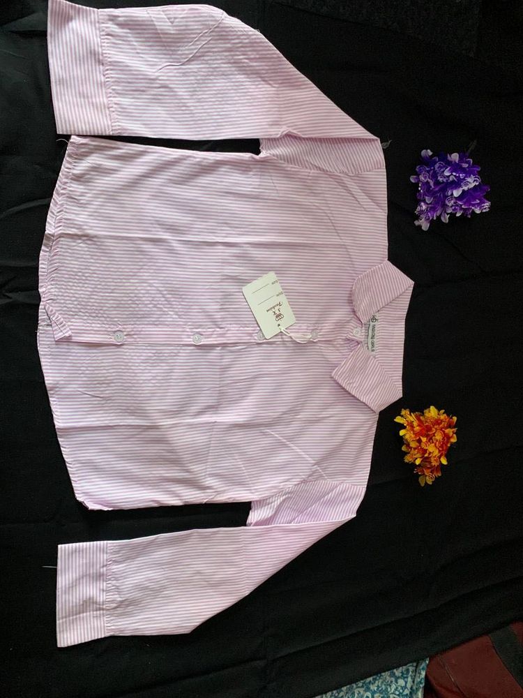 Striped Pink Shirt