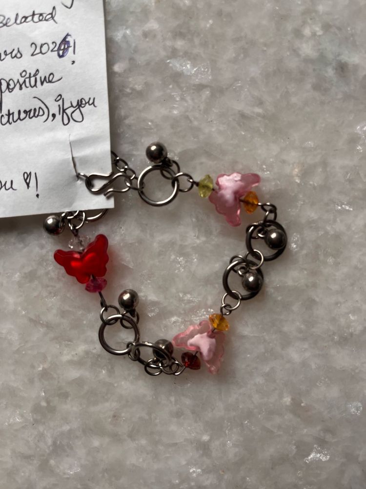 Butterfly Charm Bracelet