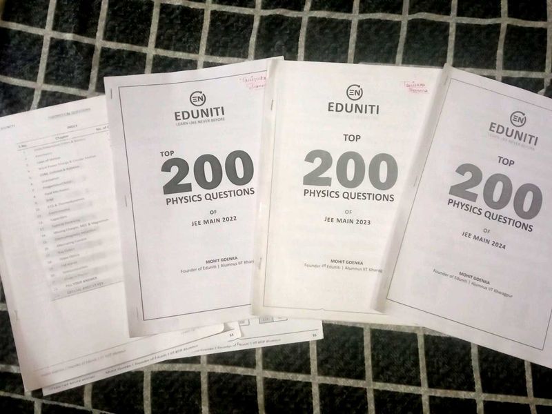 Eduniti Top 200 Pyq+Theoretical Questi