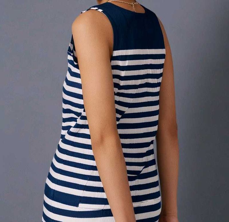 Elliza Donatein London Striped Tank Top
