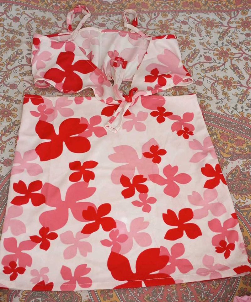 Floral Two-Piece Set