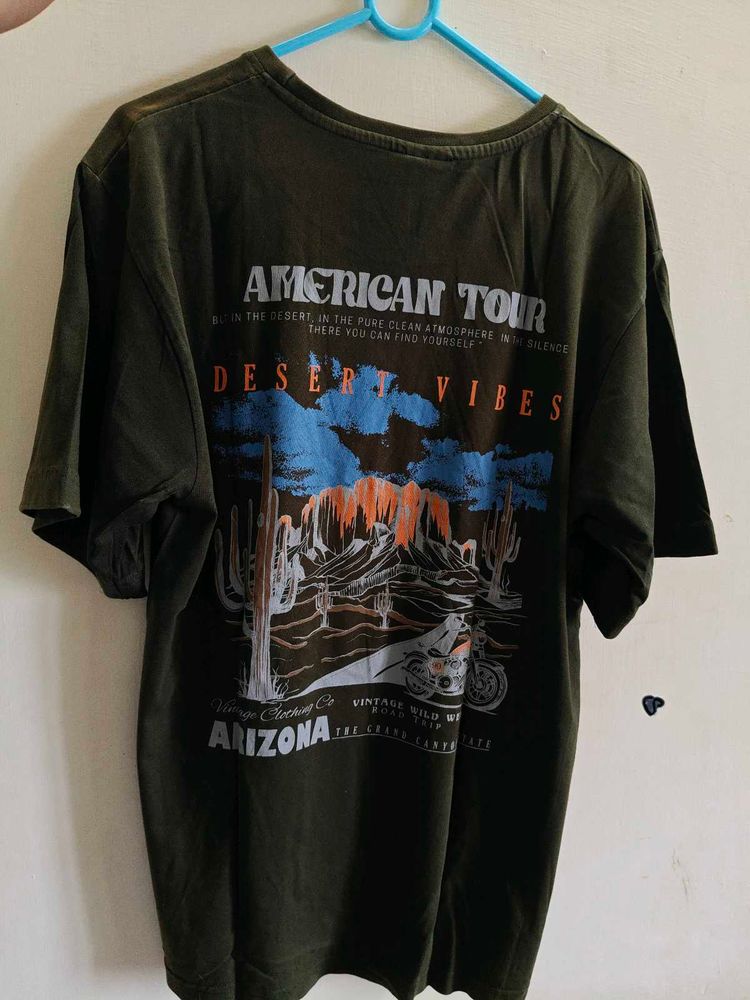 Desert Vibes Graphic Oversized Tee 👕🎈