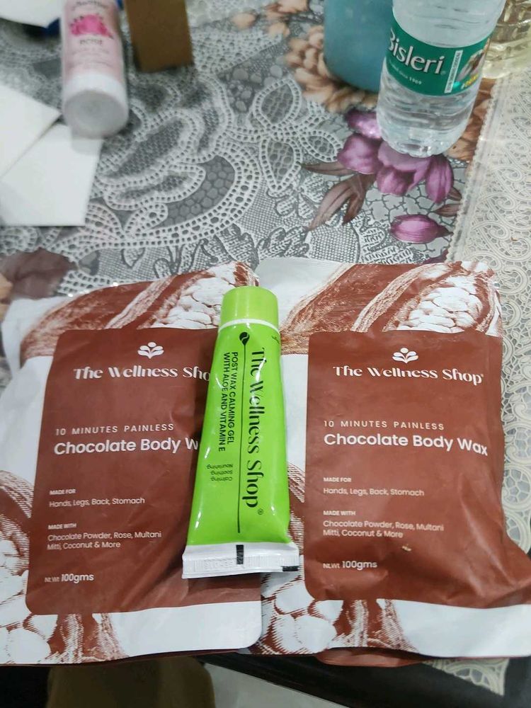 Chocolate Body Wax &amp; Calming Gel