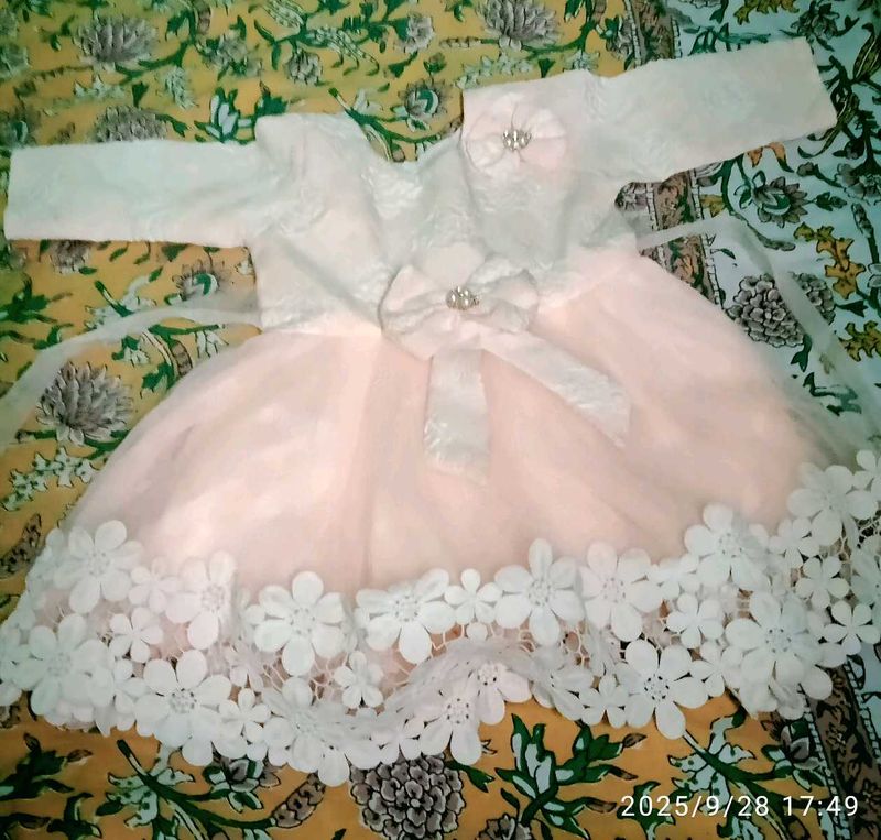 Elegance baby party&#39; frock