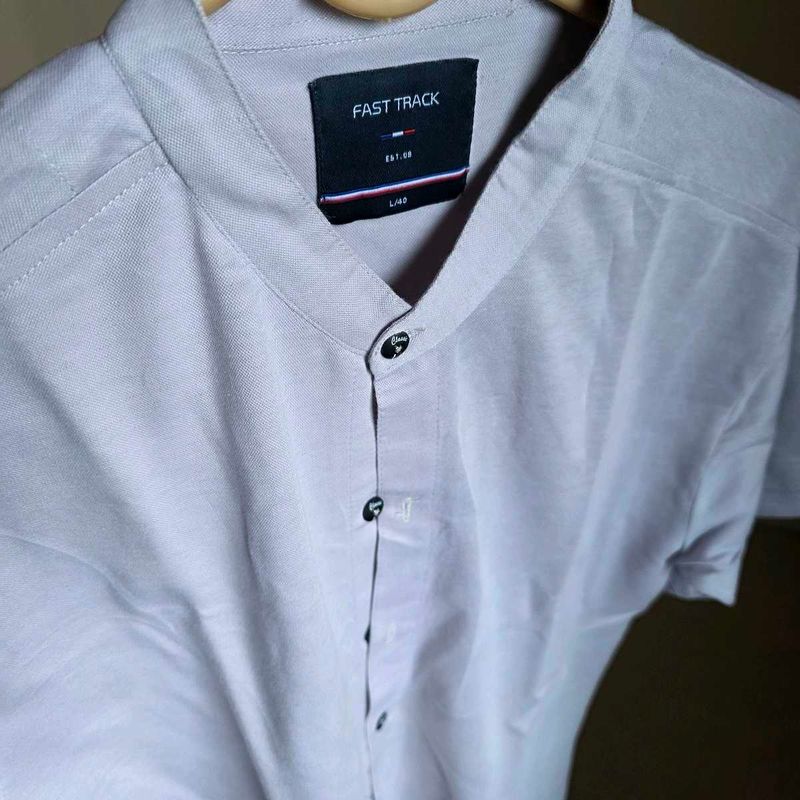 Silver Grey Casual Shirt