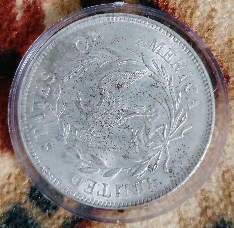 Vintage US Silver Coin Replica.