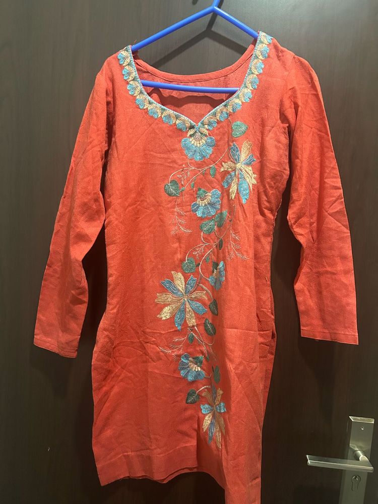 Embroidered Kurta
