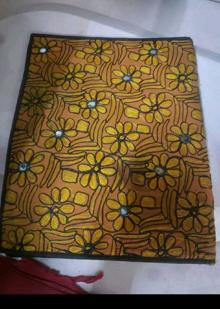 Gujarat Kutch Mirror Work Folder Handmade