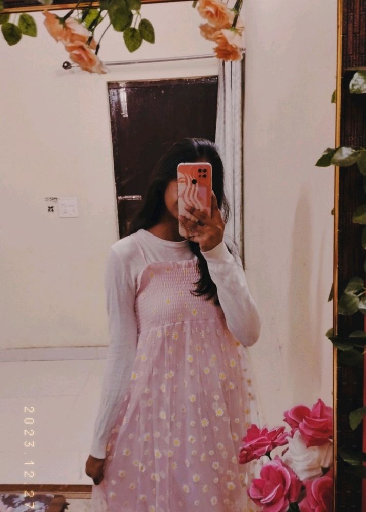 For New Year Aesthetic Mesh Dress