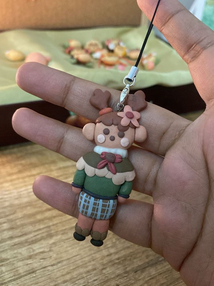 Doll Keychain Accessory