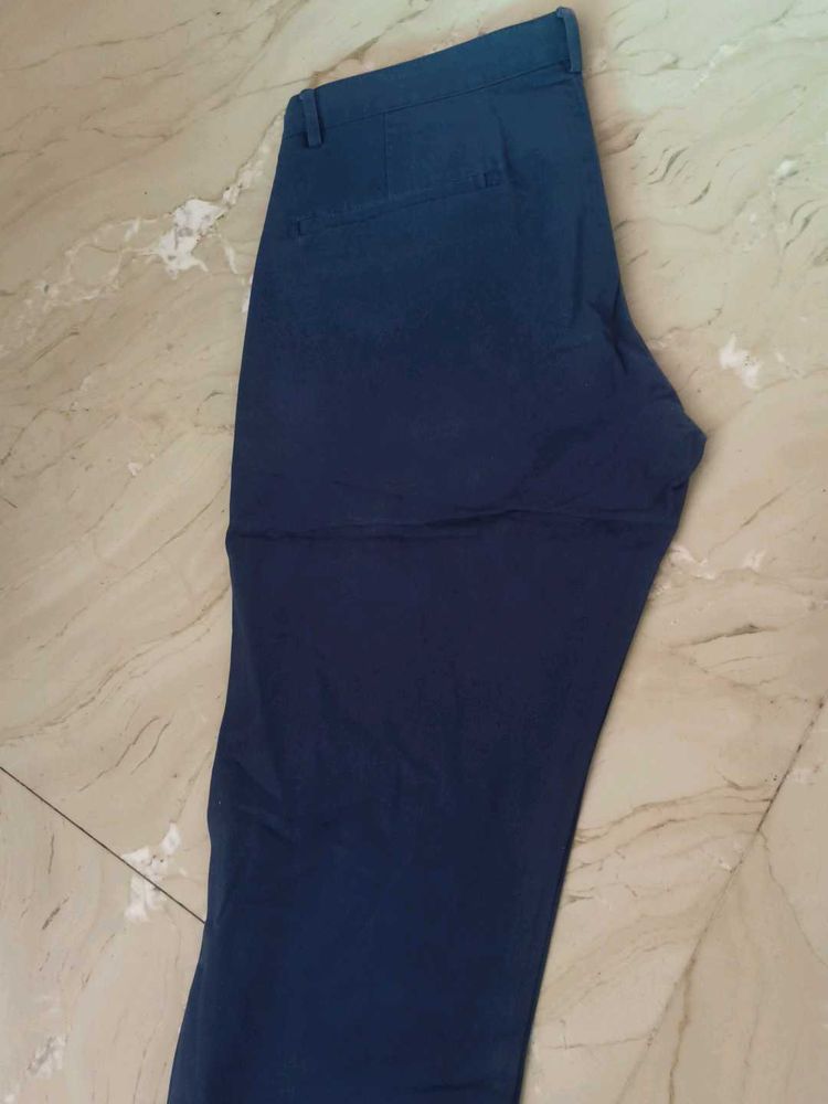 Allen Solly Navy Blue Pants