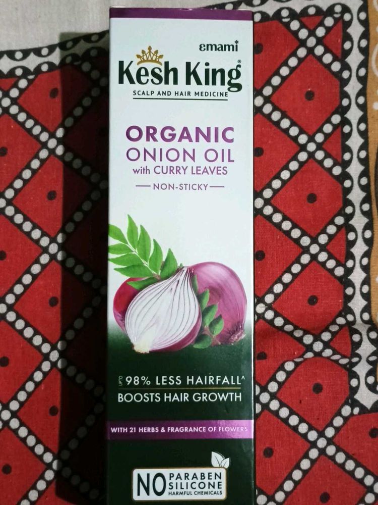 Kesh King Organic Onion Oil 200ml