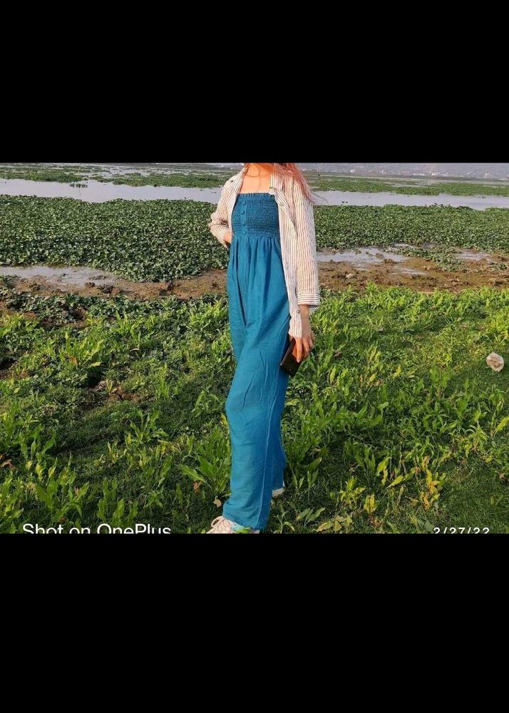 Teal Jumpsuit