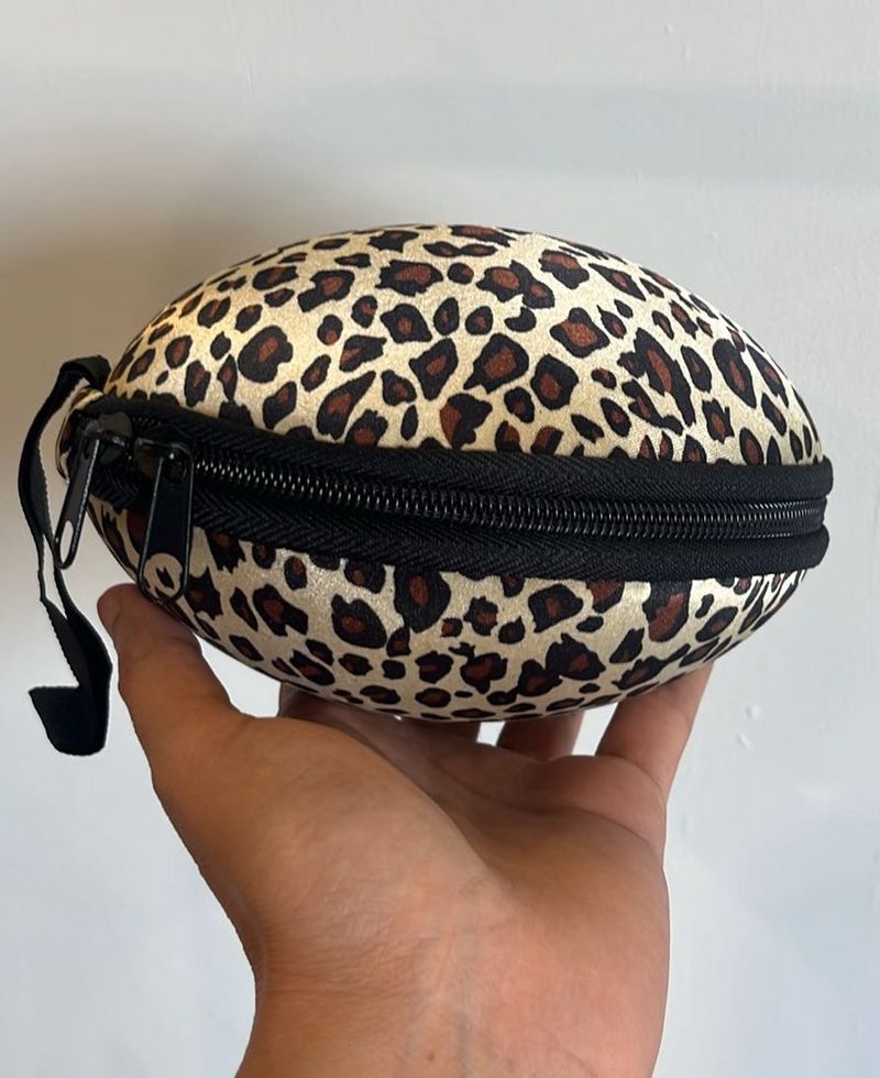 Leopard Print Bra Case