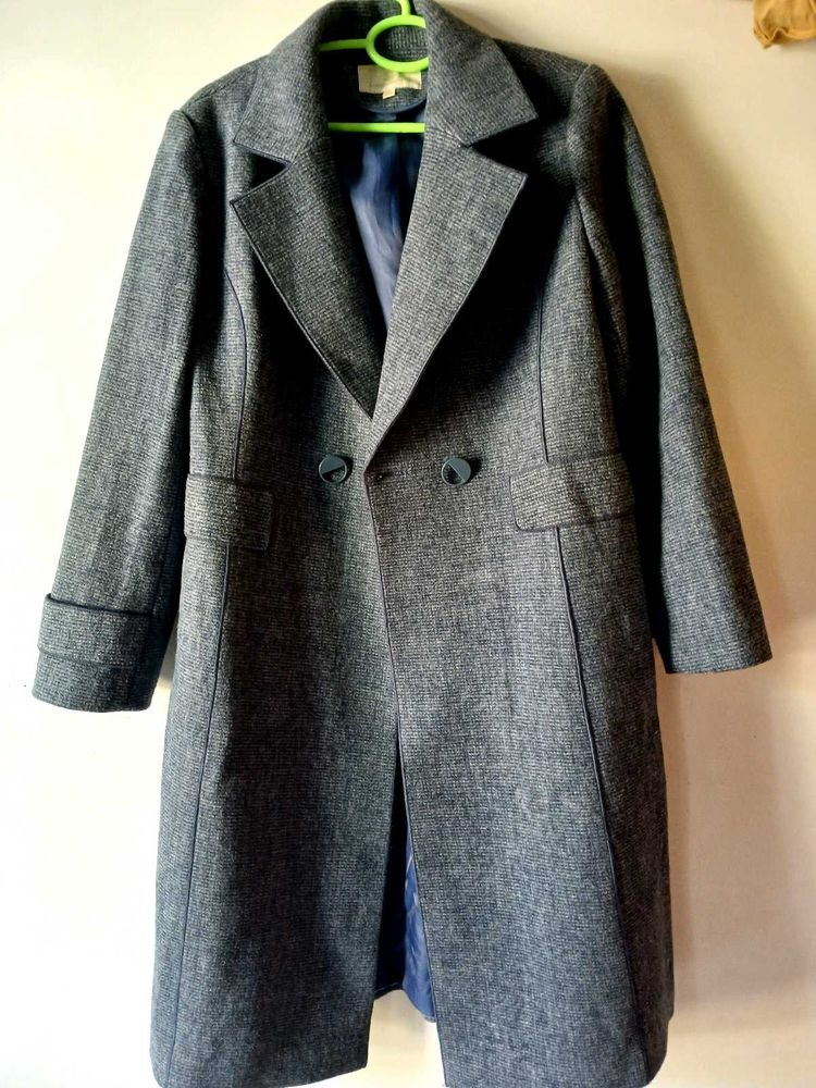 Elegant Grey Trench Coat