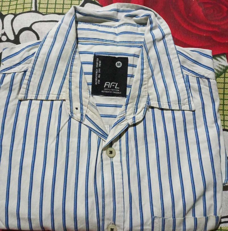 Striped Casual Shirt used