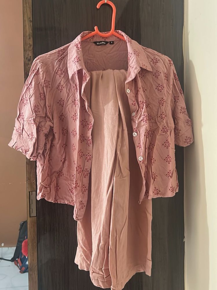 Dusty Rose Matching Set
