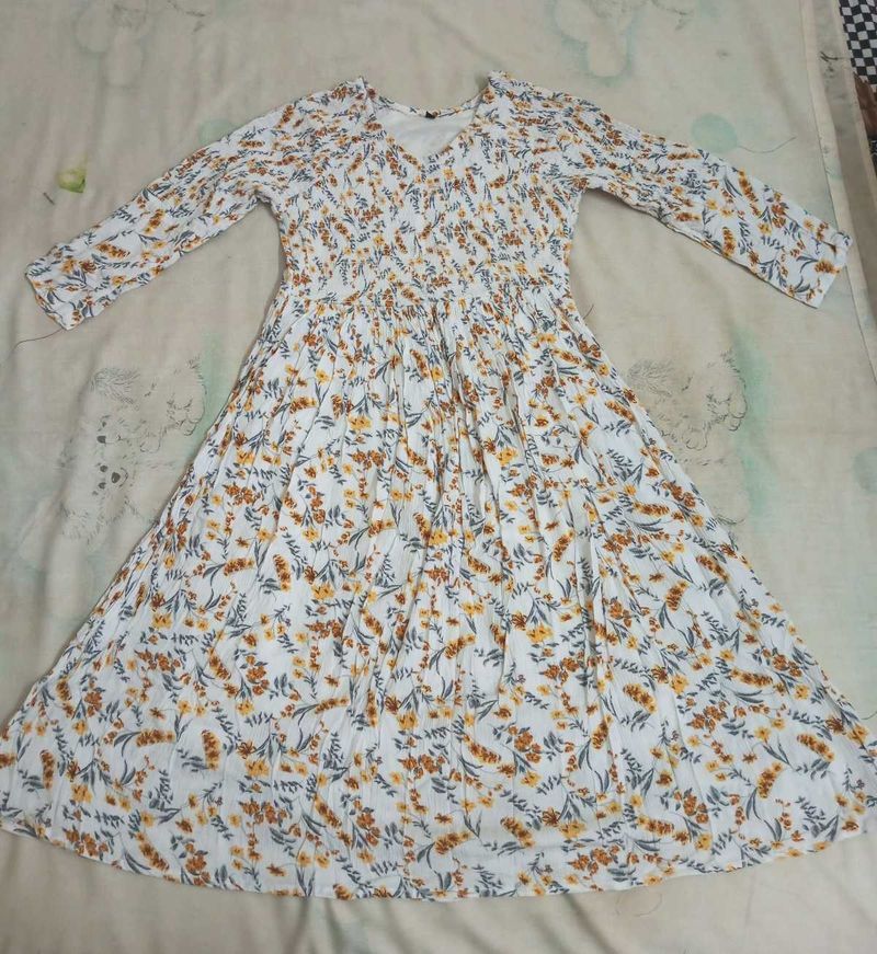Floral Long Sleeve Dress