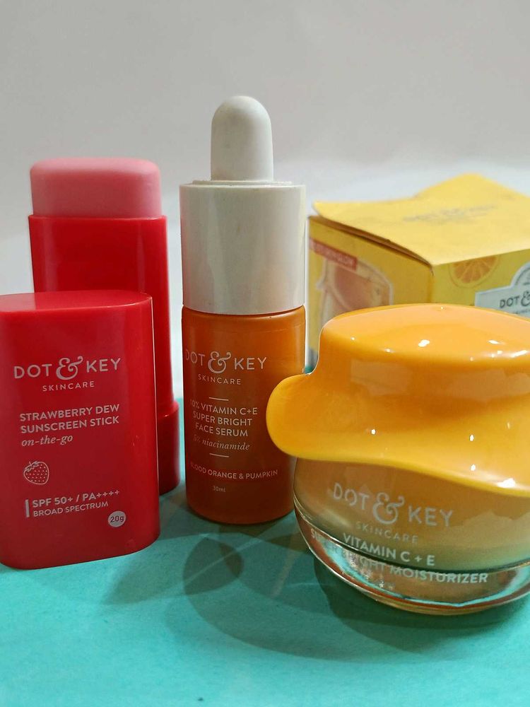 New Dot &amp; Key Sunscreen Vit C Serum N Moisturizer