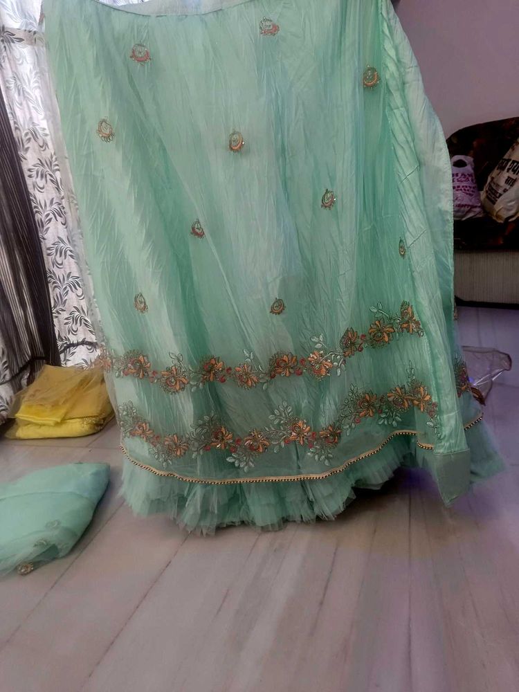 New Wedding Lehenga With Blouse And Dupatta