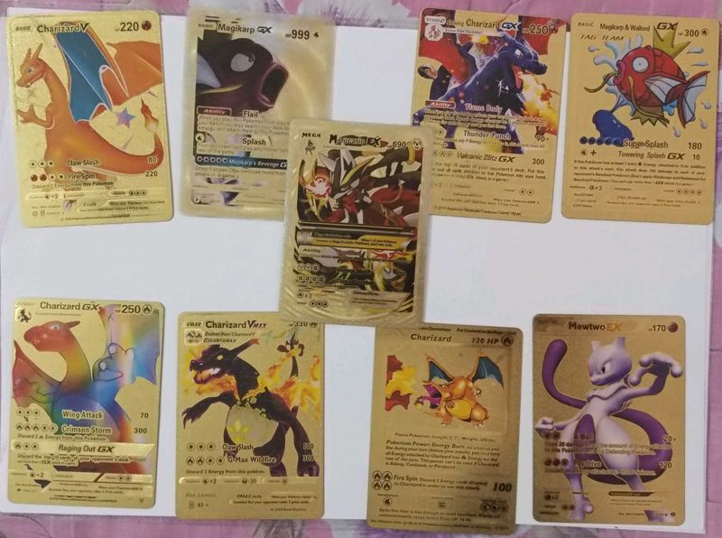 Pokemon Golden Card