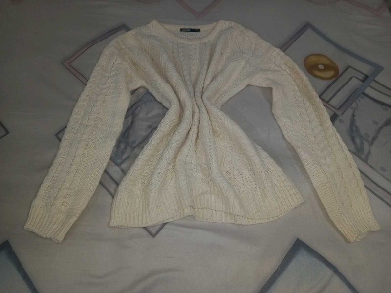 🌸BEAUTIFUL BAGGY OVERSIZED CREAM SWEATSHIRT🌸