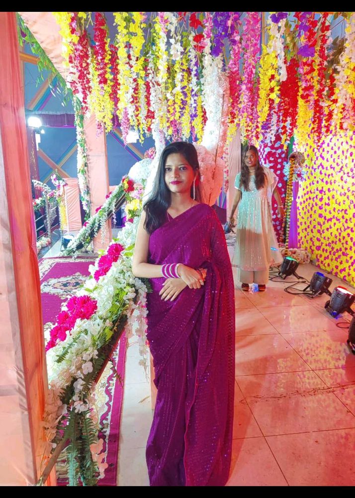 Embellished Saree