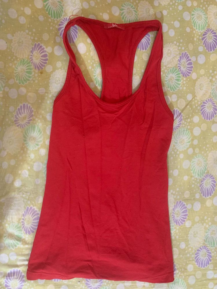 limited time 🥳🤩Red Racerback Tank Top