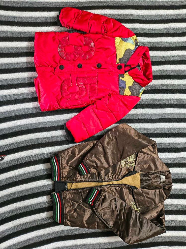 Set of 2 Winter Jackets 4-6 Years Old