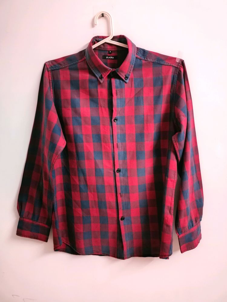 Zudio Shirt M size Less Use Best Condition