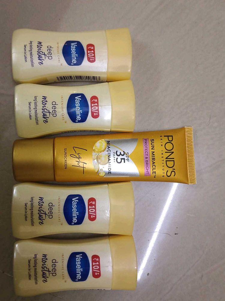 Vaseline &amp; Pond&#39;s Skincare Bundle