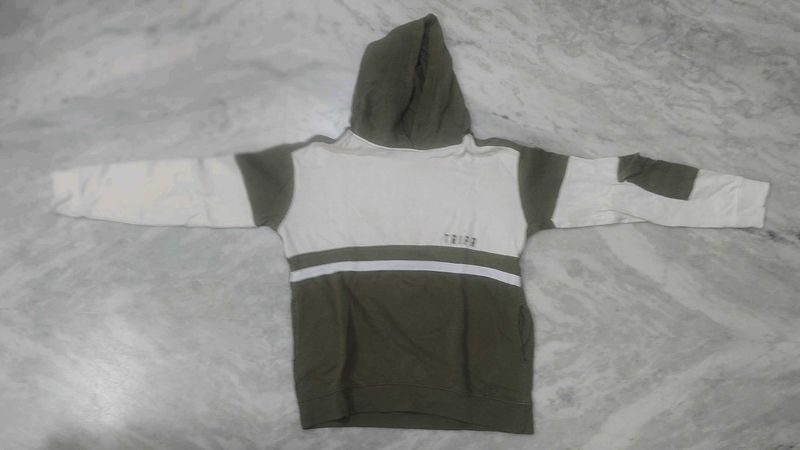 Stylish Color Block Hoodie